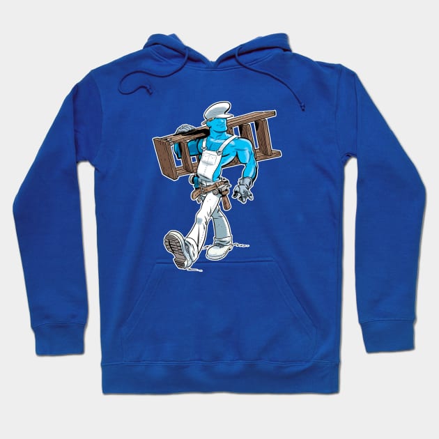 Handy Smurf Hoodie by JBone